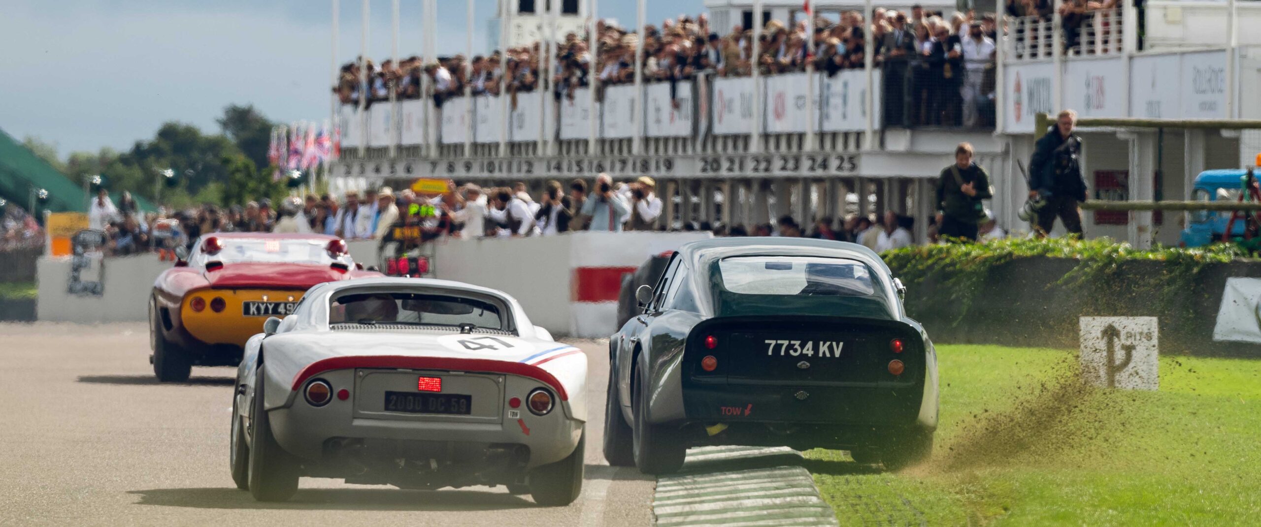 Racing at Goodwood Revival