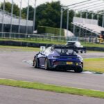A Porsche participating in one of Salone Events' Goodwood track days