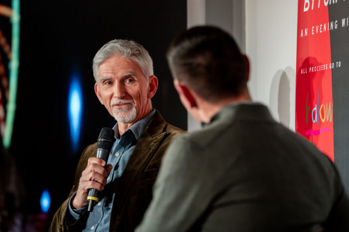 1996 F1 World Champion Damon Hill at a Salone Events members evening