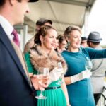 Guests at Goodwood Revival hospitality