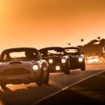 Classic cars racing at Goodwood Revival